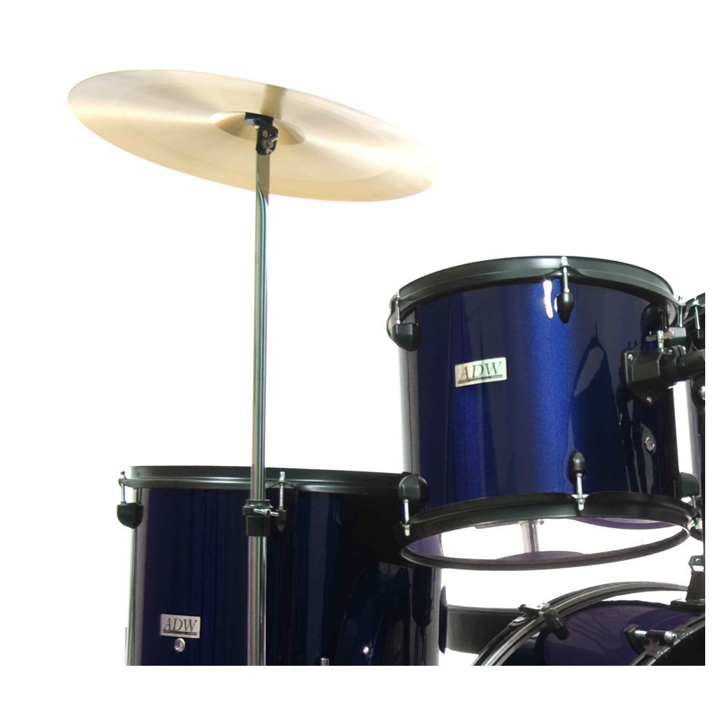 ADW Nebula 5 Piece Complete Drum Set - Blue-drumset-ADW- Hermes Music